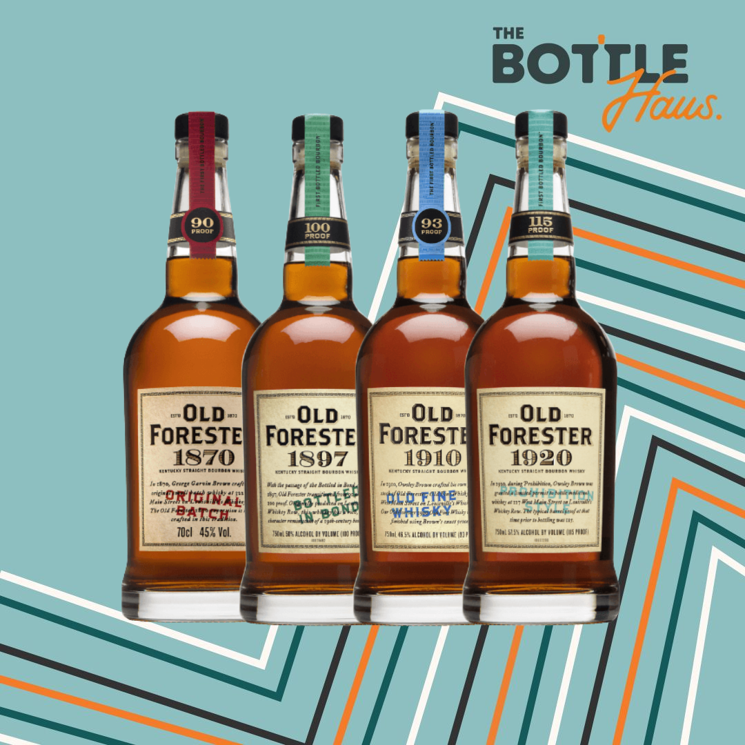 The Old Forester Bourbon Whiskey Haus Bundle
