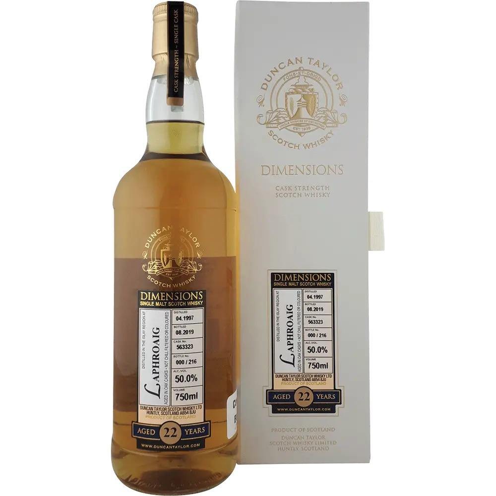 Duncan Taylor Limited Laphroaig Edition Aged 22 Year Cask Strength Scotch Whiskey 750ml