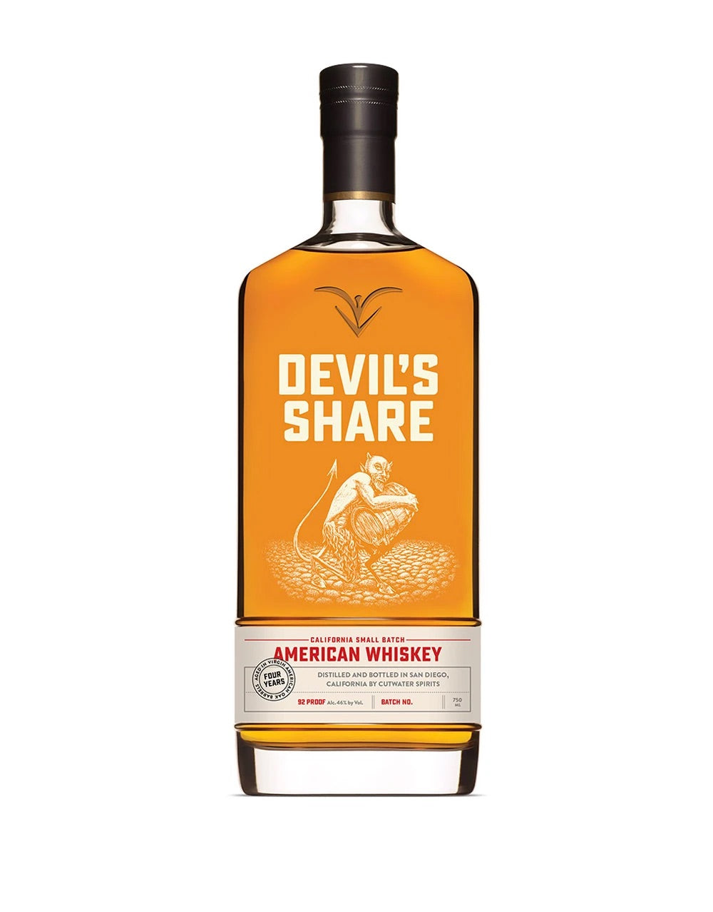 Cutwater Spirits Devil’s Share 4 Year Old American Whiskey
