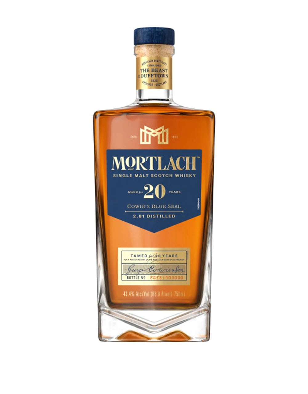 Mortlach 20 Year Old Cowie's Blue Seal Single Malt Scotch Whisky