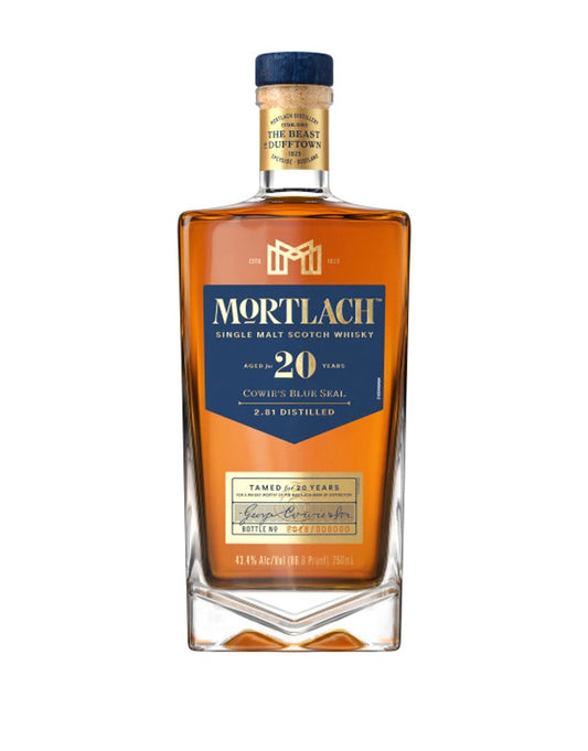 Mortlach 20 Year Old Cowie's Blue Seal Single Malt Scotch Whisky
