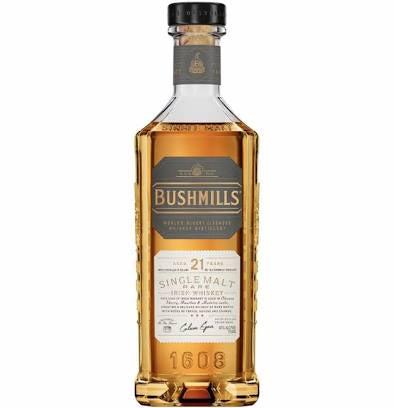 Bushmills 21 Year Old Single Malt Irish Whiskey