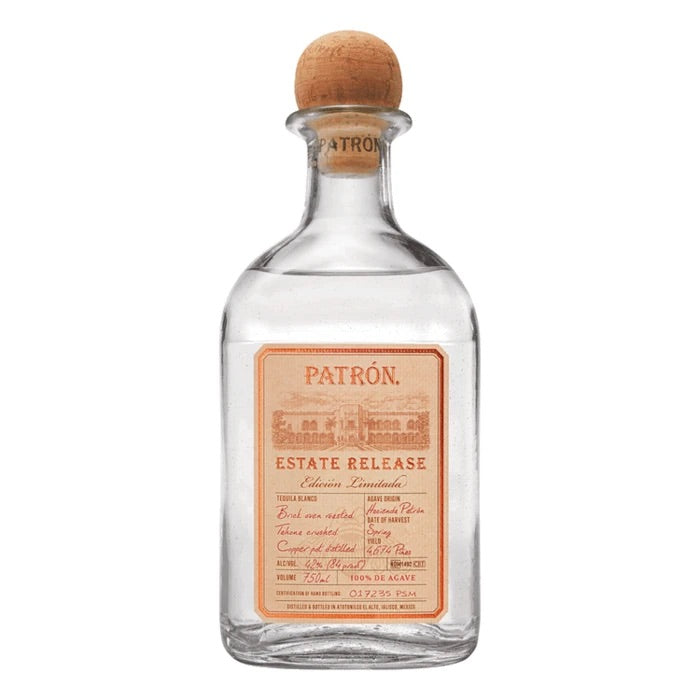 Patron Estate Release Blanco Tequila